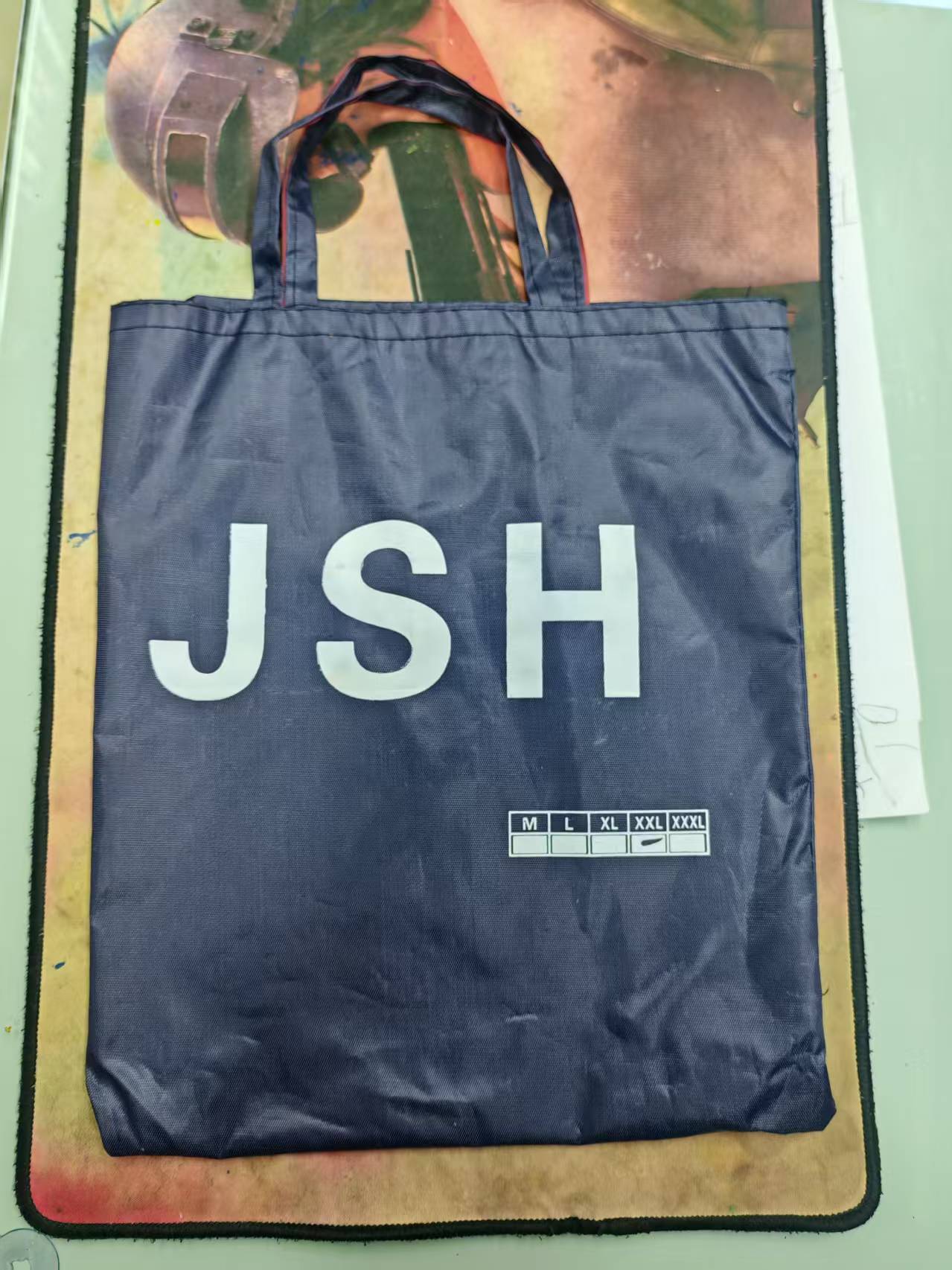 Additional screen printing workshop sample